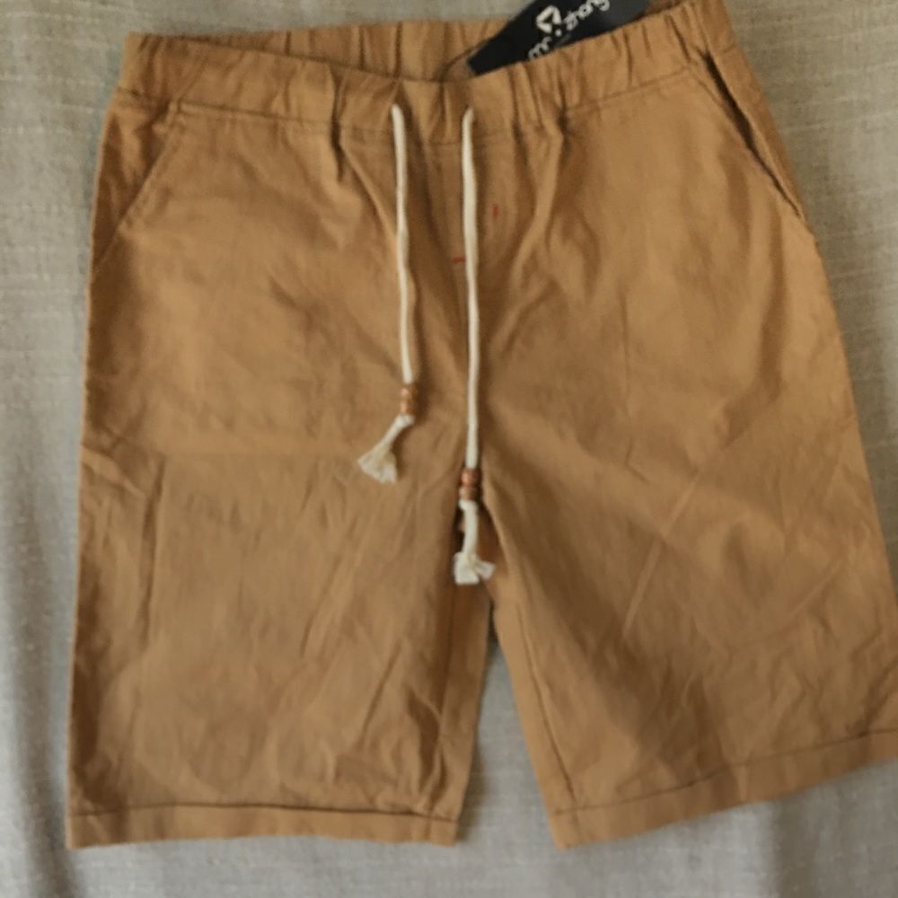 Mr. Zhang Men’s Linen Shorts NEW!